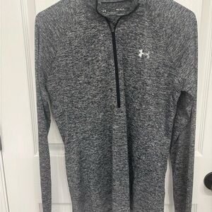 Under Armour Men's Gray Quarter-Zip Performance